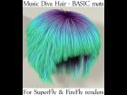 Music Diva Hair - BASIC mats