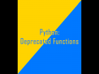 Poser 11 deprecated functions