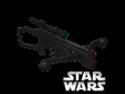 Star Wars Bowcaster retrofitted legacy prop