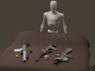 Poser Props- SF Weapons 01