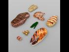 Grilled Food (for DAZ Studio)