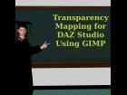 Creating Transparency Maps for DAZ Using GIMP