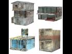 Shanty Town Buildings 2: Set 3 (for Poser)