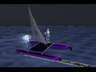 Catamaran prop for Poser