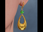 Fat Drop Loop Earrings G9