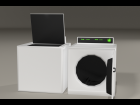 Washer and Dryer figures for Poser