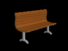 Park Bench (.obj)