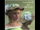 Arah3D Lucky Hat 02 for G8F and G9