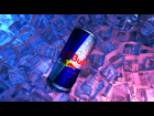 realistic product visualisation redbull beverage