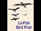 Low-Poly Morphing Bird Prop for Poser