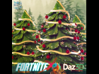 Fortnite Christmas Tree Prop for DAZ Studio