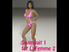 Conforming Swimsuit 1 for LaFemme 2