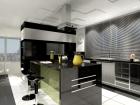 Black kitchen