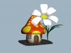 House of the Gnome, 3d max, 3DS, OBJ.