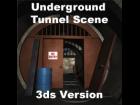 Undergrounf Tunnel Scene .3ds Version