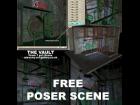 'The Vault' Scene for Poser 7 (pz3 file)