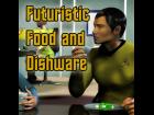 Futuristic Food and Dishware