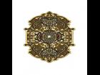 ornate baroque ornament texture