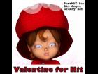 Valentine for Lil Angel Granny Hat