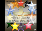 Glass & Metal Stars Pack