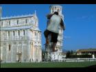 climbing the pisa tower