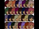 32 CD hair textures for sadie