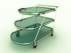 Realistic modeling Tea Trolley