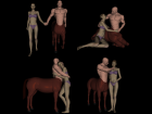 DAZ Centaur and V4 poses