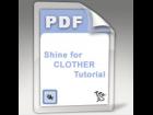 Shine for CLOTHER Tutorial