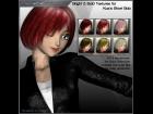 Bold & Bright Textures for Koz's Short Bob