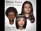 Ethnic Morphs for DAZ's Laura