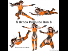 5 Action Poses For Aiko 3