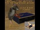 Matchbox and Matches for the DAZ House Mouse