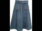 Skirt with opacity bump