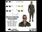 Pilot's Aviator Sunglasses