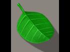 Toon Styled Leaf Prop