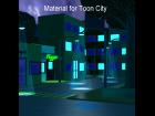 Material rain for Toon City