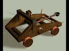 Catapult scene for DAZ