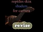 Reptiles Skin Shaders for Carrara(revise)