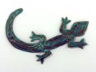 Copper Verdigris Lizard Wall Decoration