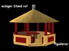 Octagonal Christmas Maket Booth