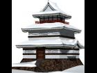 Winter Japanese Castle