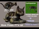 More Poses for Poser 7's cat