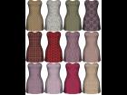 Textures for the SexyDress2 by Yanelis3D set 1/2