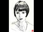 Louise Brooks sketch