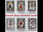 Six Gorgeous Stained Glass Christmas Cards