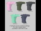 5 Styles for Miki 3 Basics Shirt - Vol.2