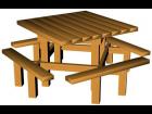 Table de jardin