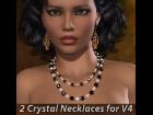 Crystal Necklaces For V4