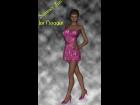 Summer Fun for Haggai Dress-Hot Pink